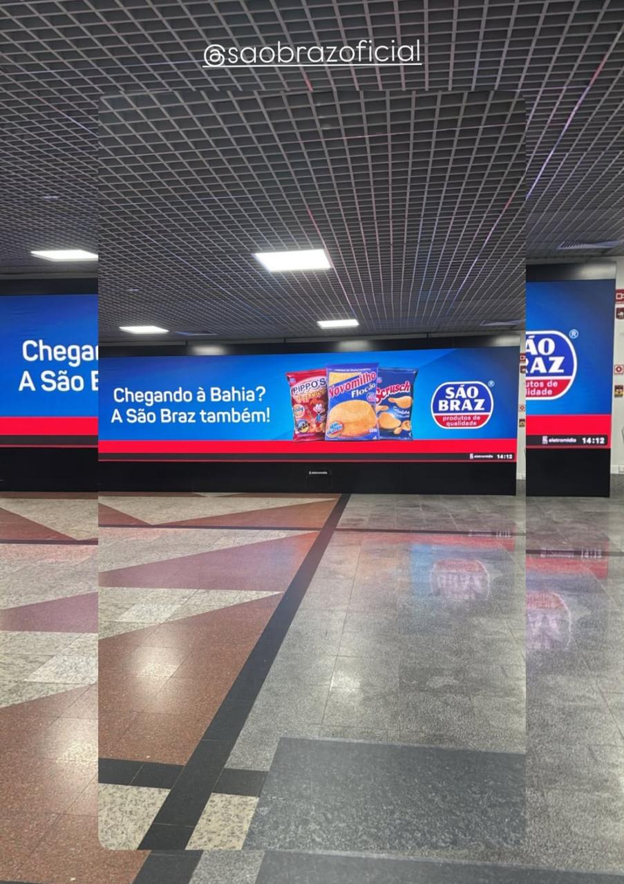 São Braz no Aeroporto Internacional de&nbsp;Salvador