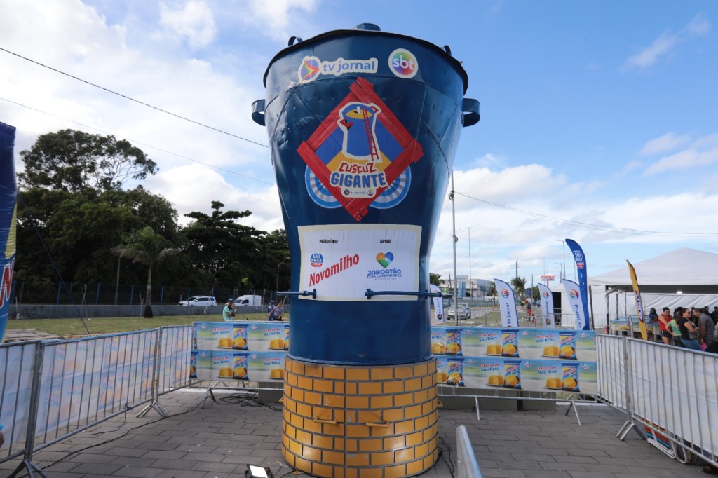 Novomilho marca presença no Cuscuz Gigante em&nbsp;Pernambuco